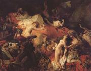 Eugene Delacroix La Mort de Sardanapale (mk32) Germany oil painting artist